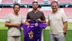 Daniel Kalajdzic kam im Sommer zur Austria. Gegen Bleiburg stand er mit zwei Toren und einem ...