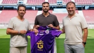 Daniel Kalajdzic kam im Sommer zur Austria. Gegen Bleiburg stand er mit zwei Toren und einem ...