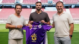 Daniel Kalajdzic kam im Sommer zur Austria. Gegen Bleiburg stand er mit zwei Toren und einem ...