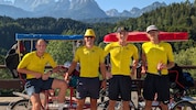 Max, Florian, Jonas und Niklas sind Anfang 20 und routinierte „Abenteuer-Urlauber“. Heuer traten ...