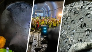 Am Dienstag erfolgte der Durchschlag bei der Hauptröhre des Brenner Basistunnel.