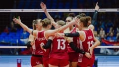 EM-Teilerfolg für Österreichs Volleyballerinnen