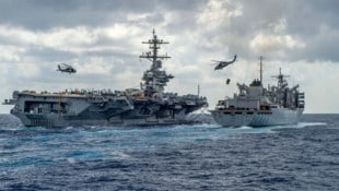 Der Einsatz der USS Abraham Lincoln dauert bereits mehrere Monate.