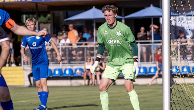 Kassierte mit Golling kein Gegentor: Konstantin Reidl.