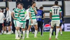 Fassungslosigkeit bei den Celtic-Spielern