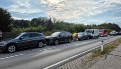 Feuerwehr, Rettung und Polizei standen im Einsatz.