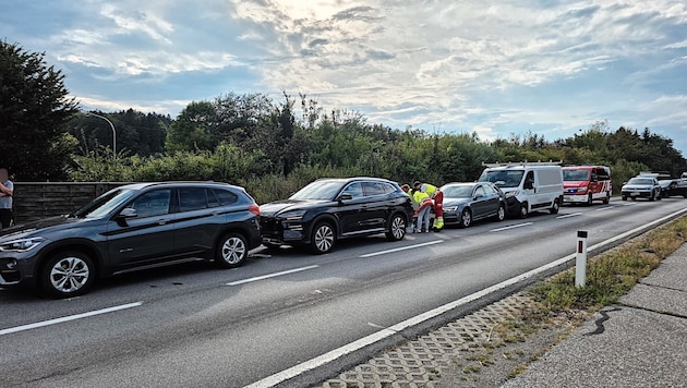 Feuerwehr, Rettung und Polizei standen im Einsatz.
