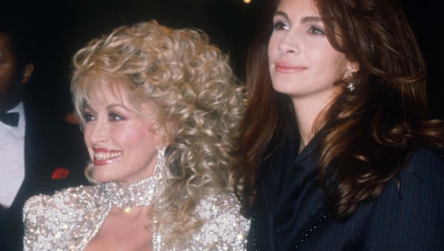 Julia Roberts trauert um ihre Freundin Dolly Parton. Die Schauspielerin und die Country-Ikone ...