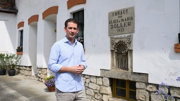 Sebastian Kurz zuletzt im großen „Krone“-Interview anlässlich seines 40. Geburtstags.