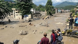 Der Ort Trishuli Bazar im Bezirk Nuwakot ist schwer betroffen. 