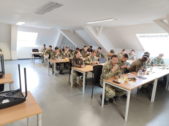 Auch Soldaten in Landeck haben sich typisieren lassen.