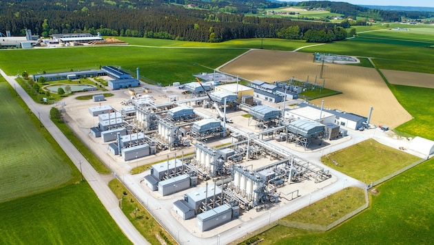 Das Gas der Illwerke wird in Oberösterreich gespeichert.