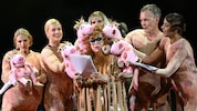 Jelineks „Unter Tieren“: Mavie Hörbiger, Caroline Peters, Inge Maux, Thiemo Strutzenberger, ...