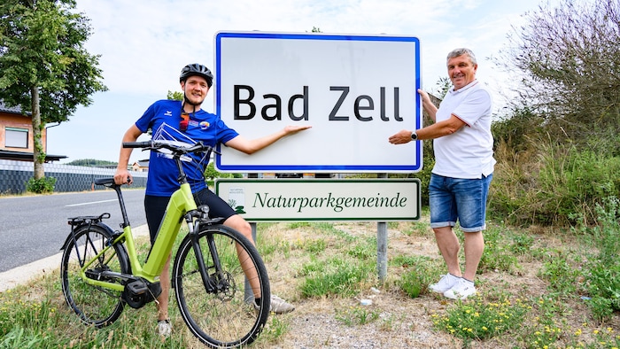 „Wir machen ein Green Event“, sagt Hans Hinterreiter, Obmann vom Kulturforum (re.), da ist Bad ...