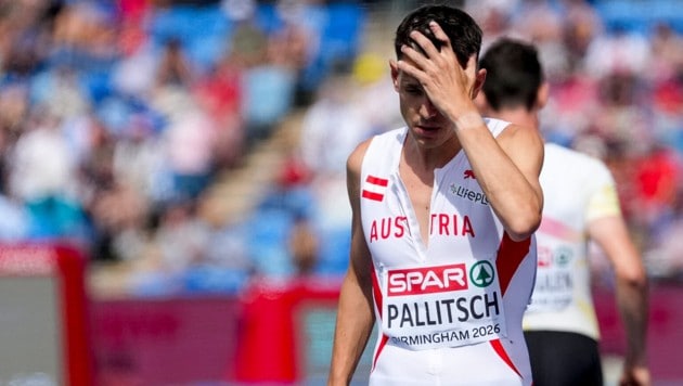 Bei der EM in Birmingham verpasste Raphael Pallitsch das erhoffte Finale deutlich.