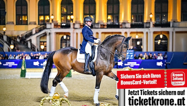 At the Longines Global Champions Tour Vienna, show jumping, dressage, and the Lipizzaner horses ...