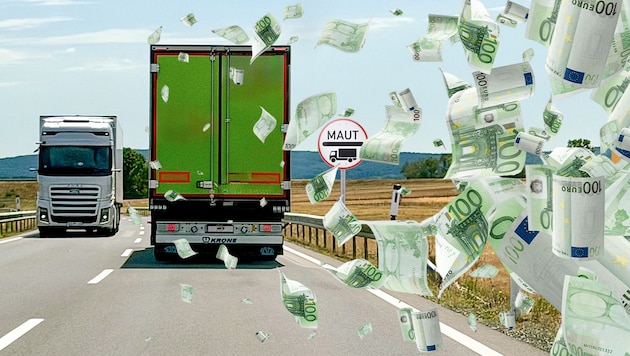Lkw-Maut würde zusätzliche Kosten für Industriebetriebe bringen.