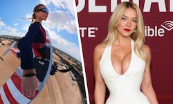 Sydney Sweeney teilte auf Instagram einen Clip ihres irren Stunts im Stile von Tom Cruise.