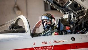André Scheidegger, André Scheidegger Genießen Legenden-Status: Die F-5 Jets der Patrouille Suisse.