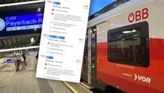 Wegen einer defekten Weiche zwischen Wien-Liesing und Meidling kommt es seit Montag laufend zu ...