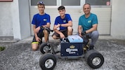 Die beiden Schüler Lukas Treitler und Alexander Zitterbayer bauten mit Unterstützung von ...