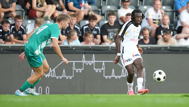 Yann Massombo (r.) hatte zuletzt in Altach für Aufregung gesorgt.