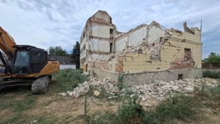 Das alte Zollhaus wurde mittlerweile abgerissen.
