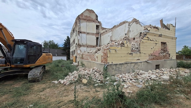 Das alte Zollhaus wurde mittlerweile abgerissen.