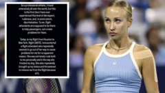 Anastasia Potapova wurde am Weg zu den US Open respektlos behandelt – via Instagram ging ...