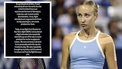Anastasia Potapova wurde am Weg zu den US Open respektlos behandelt – via Instagram ging ...