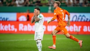 Der SK Rapid scheiterte in der Conference-League-Quali an Heart of Midlothian.