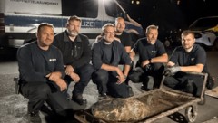 Am Mittwochvormittag stießen Kanalarbeiter in Berlin-Neukölln auf eine Fliegerbombe aus dem ...