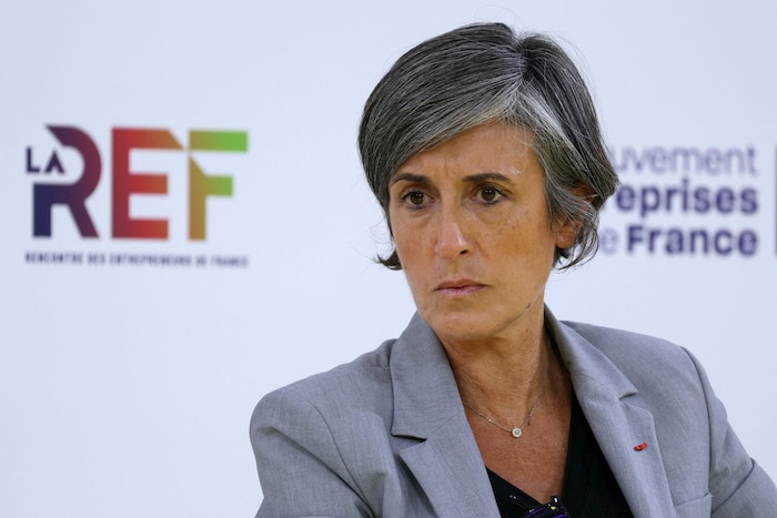 Die Chefin des französischen Inlandsgeheimdienstes DGSI, Celine Berthon