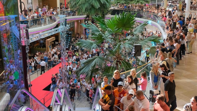 Die Star-Treffs locken immer die Massen in die PlusCity