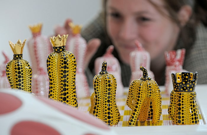 Die Kürbis-Skulpturen von Kusama haben Kultstatus.