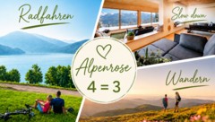 Mehr Alpenrose Momente genießen beim Wandern, Radfahren, Wellness. Tägliche Anreise vom 1. bis ...