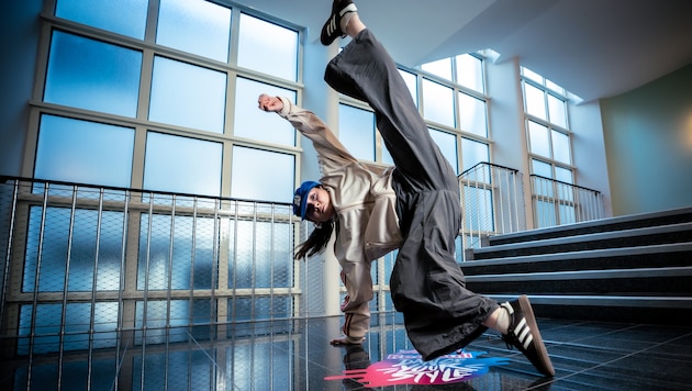 Isa Lientschnigg ist eine von 16 Tänzerinnen und Tänzer, die im Finale vom „Red Bull Dance Your ...