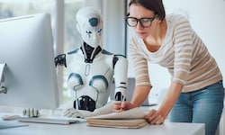 Sieht so die Arbeit im Büro des Jahres 2061 aus?