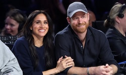 Harry und Meghan haben sich gegen einen Linienflug entschieden und blätterten für einen ...
