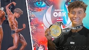 Stolz: Richi mit seiner Medaille bei seinem allerersten Auftritt