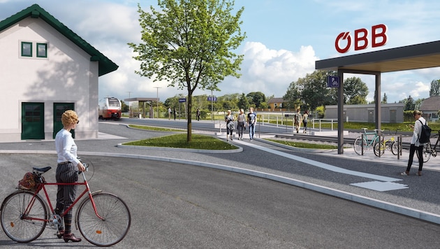 Barrierefreie Bahnhöfe und ein 30-Minuten-Takt sollen die Bahn attraktiv machen.