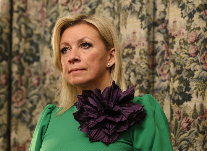 Lawrows Sprecherin Maria Sacharowa übt sich wieder einmal nicht in diplomatischer Ausdrucksweise ...