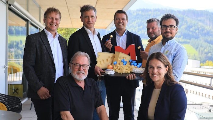 Im Bild (von links): Christian Margreiter, Norbert Hackl, Björn Rasmus, Ingo Panknin, Peter ...