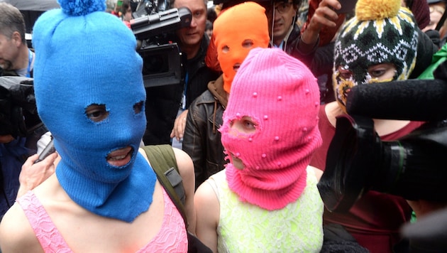 Ausgerechnet eine ehemalige Aktivistin des regierungskritischen Kollektivs Pussy Riot ...