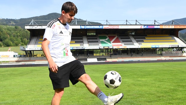 Fitz gaberlte schon in der Lavanttal-Arena.
