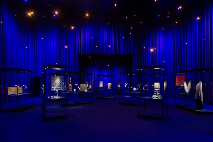 The exhibition features approximately 500 rarely displayed objects.