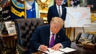 Per Dekret erklärte Trump den Lake Ontario zum Lake America – die Aktion hat aber eher ...