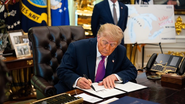 Per Dekret erklärte Trump den Lake Ontario zum Lake America – die Aktion hat aber eher ...
