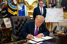 Per Dekret erklärte Trump den Lake Ontario zum Lake America – die Aktion hat aber eher ...