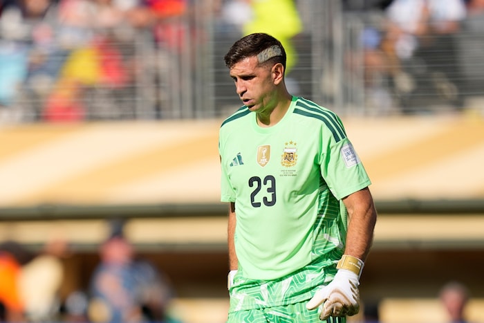 Mit Argentiniens Nationalmannschaft wurde Martinez einmal Weltmeister und einmal ...